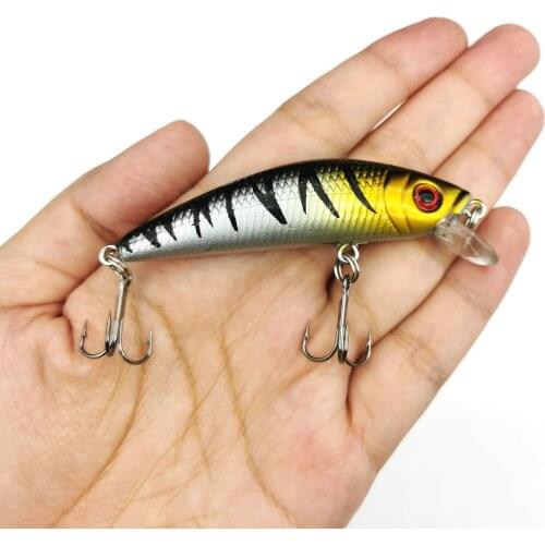 1PCS New Fishing Lures Minnow 7cm/7.5g Artificial Topwater Hard Swim Bait Japan Crankbait Pike Wobblers Jig Carp Fishing Tackle