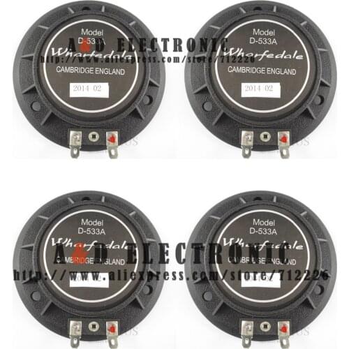 4pcs/lot Replacement Diaphragm For Wharfedale D-533A Driver BRAND NEW