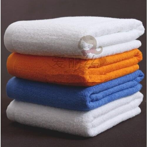 Absorbent Bath Beach Towel Turkish Cotton Sports Travel Gym Fitness Beach Swim Microfiber Towels Bathroom use 140cm*70cm 400g