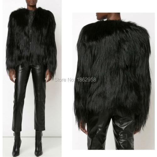 Черные шубы Brangdy China At AliExpress