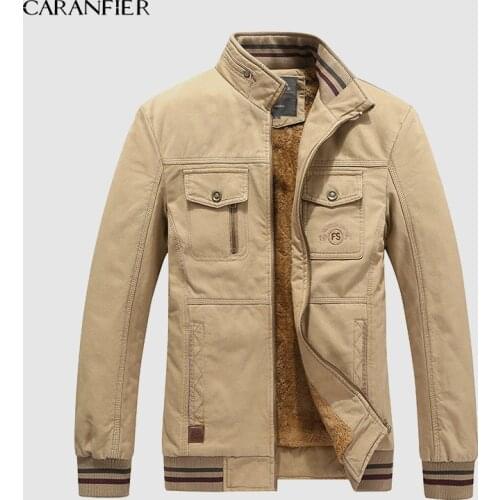 Мужские флисовые куртки CARANFIER China At AliExpress