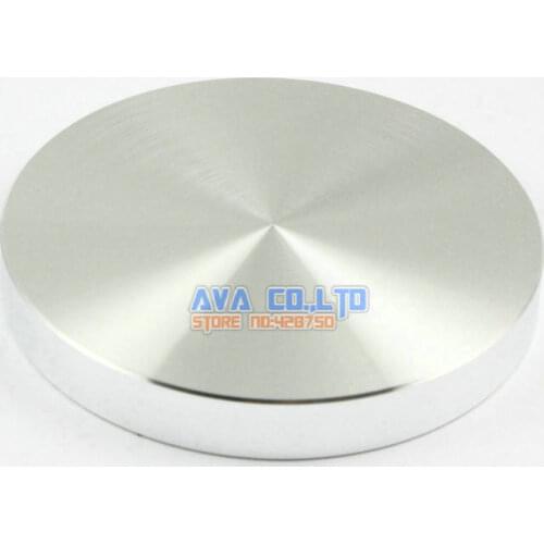 4 Pieces 74*10*M10 Aluminum Disc Glass Table Top Adapter Attaching Circle Decoration