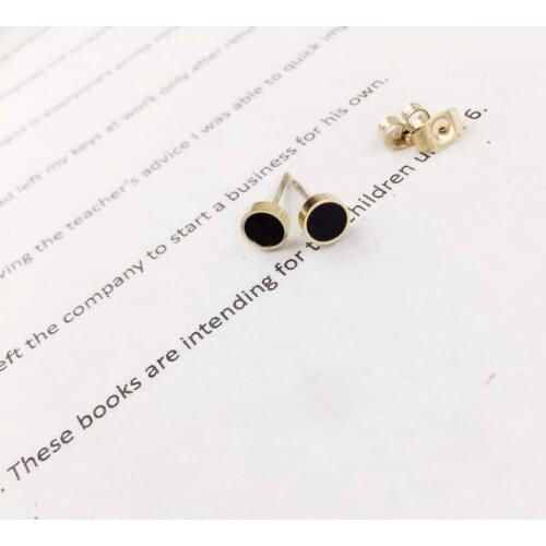Classic Korean Earrings New Goddess Luxury Gold Luxe Fashion Jewelry Stainless Steel For Women
