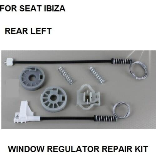 WINDOW REGULATOR REPAIR KIT FOR SEAT IBIZA II 2 REAR LEFT 1992-1998