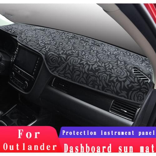 Car Dashboard Cover Instrument panel pad mat Sun Shade Carpet Protect For Mitsubishi Outlander 20132014 2015 2016 2017 2018 2019