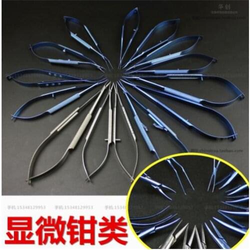 Medical micro-plastic use stainless steel titanium alloy Hand surgery needle holder suture scissors wire cutters tissue forceps