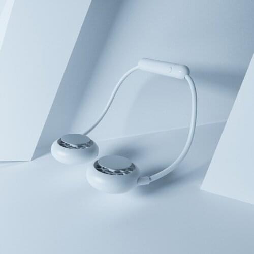 ZK30 New Neck Fan Rechargeable Mini Fan USB Air Cooler Mute Sports Fans for Home Outdoor Portable Ventilador Summer Air Cooling