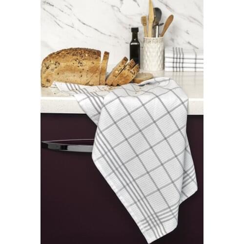 5pcs Kitchen Towel Set 50x70 cm %100 Cotton Serving Napkin Hand Microfiber Quick Drying for Adult and Student Made in Turkey