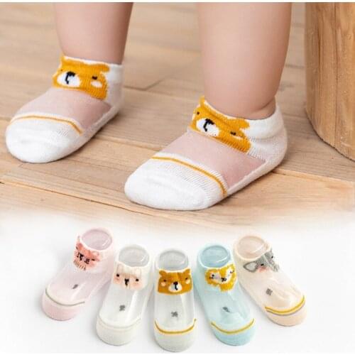 New Arrival Summer Toddler Girl Socks Breathable Kids Mesh Socks Casual Baby Boy Foot Socks Calcetines Bebe Verano Recien Nacido
