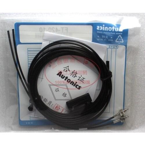 Original authentic Autonics fiber optic sensor FT-420-10