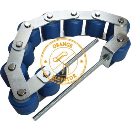 Escalator Handrail Tension Chain Plate XAA332X L70mm W35mm H5mm Roller OD65mm W55mm