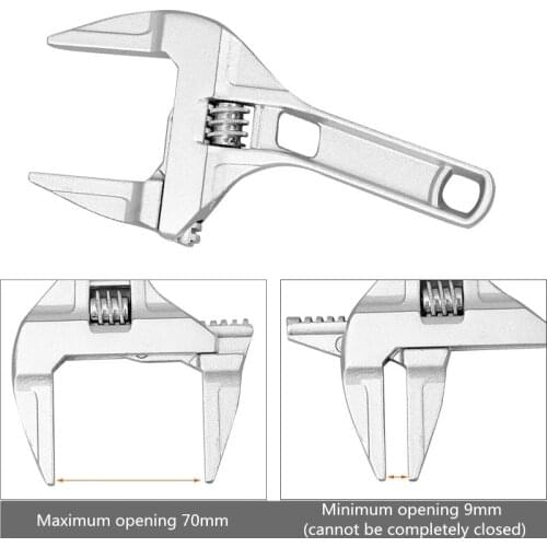 Adjustable Wrench Car Repair Tools Tire Repair Motorcycle Tools Outillage Garage Screw Key Nut Wrench