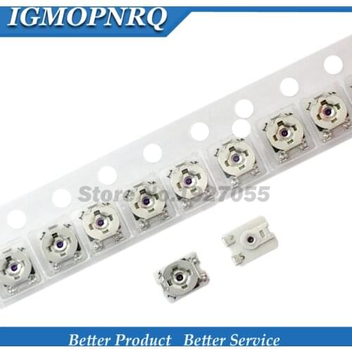 10PCS 3*3 Trimmer resistance Potentiometer Trimpot SMD 3X3 Adjustable Variable resistor 100 500 1K 2K 5K 10K 20K 50K 100K 1M ohm