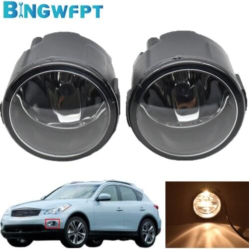 Fog Lights For Infiniti EX EX25 EX35 EX37 2008 2009 2010 2011 2012 2013 LED Fog Light Headlight Fog Lamp
