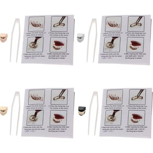 Comfort Custom Gold Sliver Small Single Tooth Cap Grill Hip Hop Teeth Grill