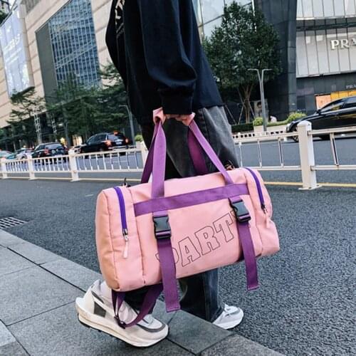 Waterproof Travel Luggage Handbag Portable New Unisex Big Crossbody Bags Adjustable Shoulder Strap Packing Weekend Bags XA525F