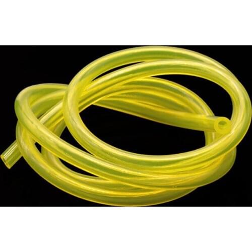 1 Meter Motorcycle Bike Fuel Diameter Inner Dia 3mm*5mm 3mm*6mm Yellow Pipe Fuel Filter Line Oil Pipe Fuel Tank Spare Parts