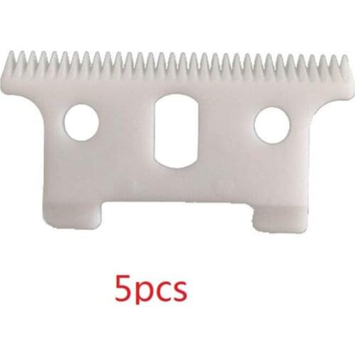 5pcs Ceramic Replacement Cutter for Andis T-outliner Cordless GTO GTX and GO Hair Trimmer Blade Hair Removal