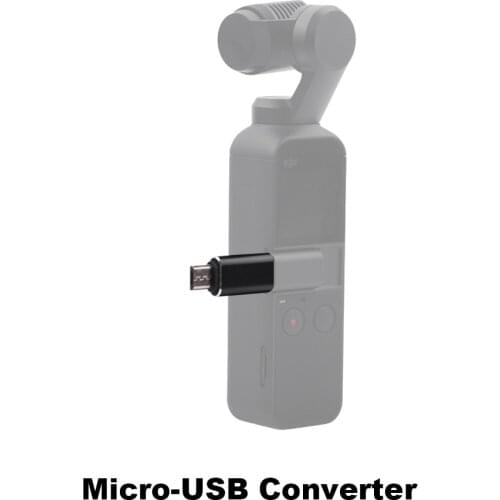 Micro-USB Adapter Converter for DJI OSMO Pocket Handheld Gimbal Mini Camera Stabilizer Type-C To Micro-USB Phone Connector Kits