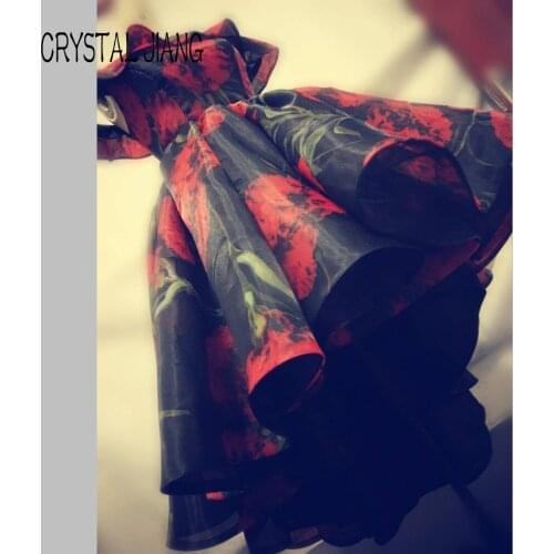 CRYSTAL JIANG Women's Puffy Dresses