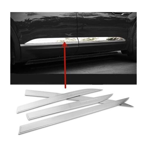 For Volkswagen Teramont 2017-2020 High-quality stainless steel Body Decoration strip Anti-Rub protection Decoration Car styling