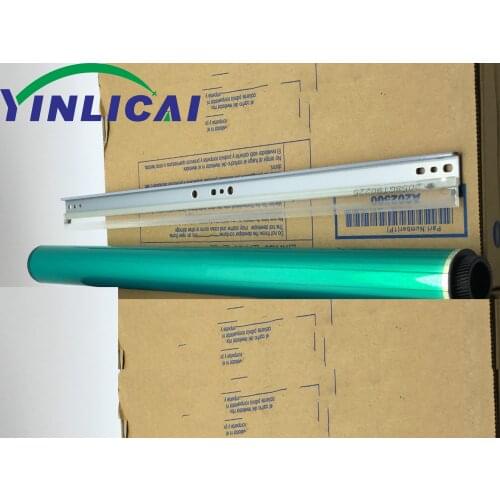 1Set Long Life OPC Drum+Drum Cleaning Blade DR-512 DR512 For Konica Minolta Bizhub C224 C284 C364 C454 C554 C224e C284e C364e