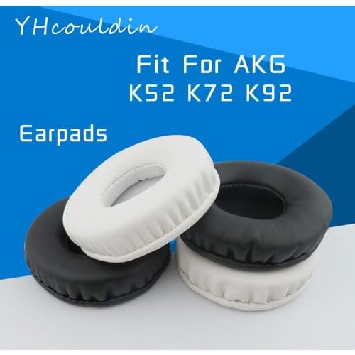 YHcouldin Earpads For AKG K52 K72 K92 Headphone Accessaries Replacement Leather