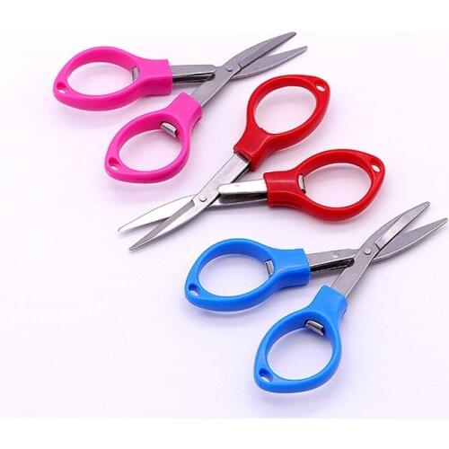 Fishing scissors fishing special lead skin fish line shear folding mini office small scissors stainless steel travel scissors