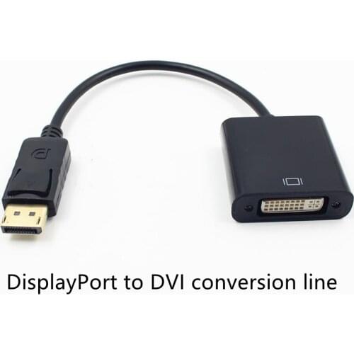 DP to DVI Adapter DisplayPort Display Port to DVI Cable Adapter Converter Male to Female for Monitor Projector Displays 1080p