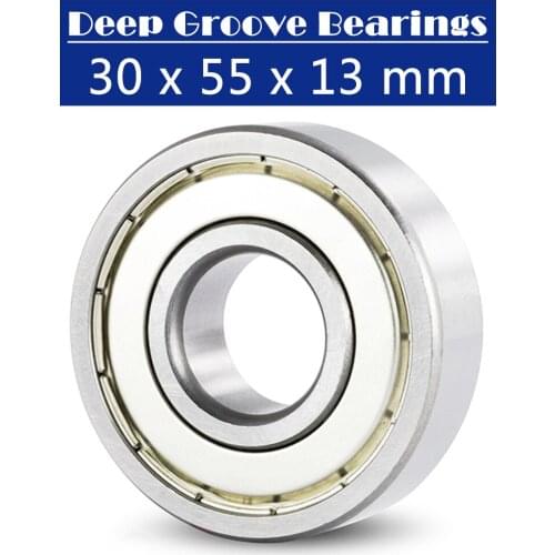 6006ZZ Bearing 30*55*13 mm ABEC-3 ( 2 PCS ) For Grass Trimmer Deep Groove 6006 Z ZZ Ball Bearings 6006Z