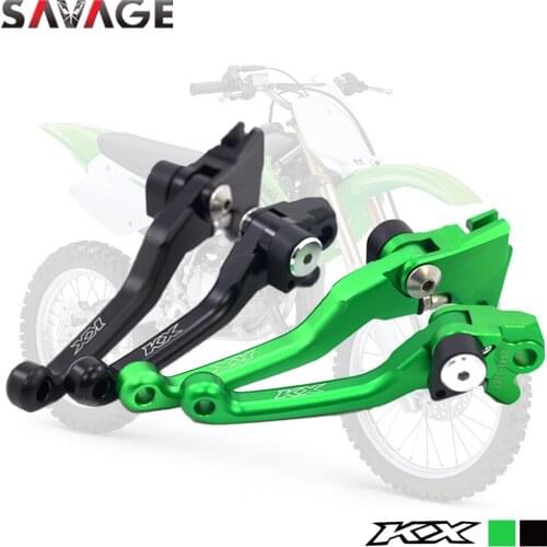 Pivot Brake Clutch Levers For KAWASAKI KX450F KX250F 2006-2012 KX250 2005-2008 Motorcycle Dirt Bike CNC Handles KX 250 250F 450F