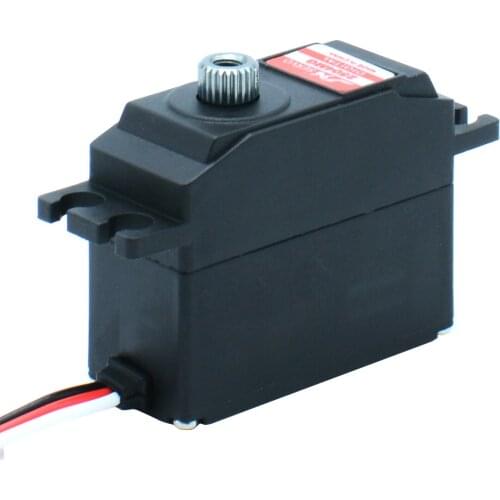 JX PDI-2504MG 4.8V-6V 4KG Metal Gear Digital Core Servo with 25T Arm for RC 450 500 Helicopter Fixed-wing Airplane Spare Parts