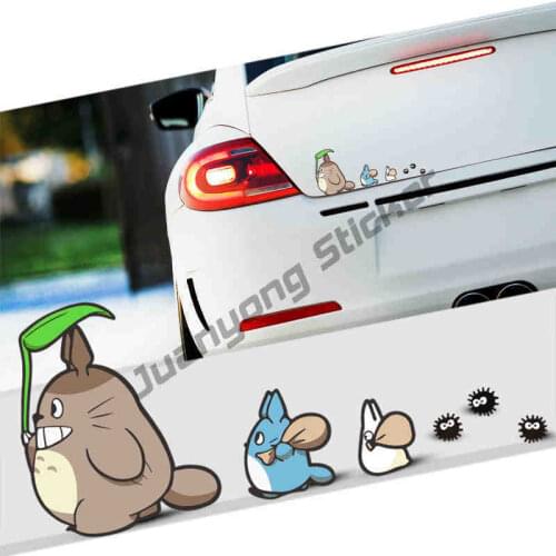 Tonari No Totoro Car Stickers Styling Anime Comics Hellaflush Auto Window Vinyl Decals Windshield ExteriorAccessories KK18x9cm