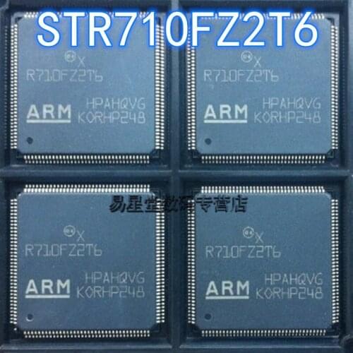 1PCS-5PCS 100% brand new original authentic STR710FZ2T6 QFP-144 R710FZ2T6 QFP144 microcontroller chip 66MHz/256KB flash memory