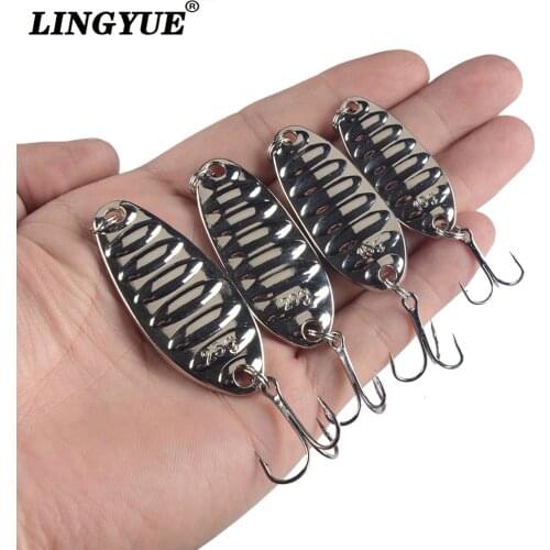 1PCS Metal Spinner Spoon trout Fishing Lure Hard Bait Sequins Noise Paillette Artificial Bait small hard sequins spinner