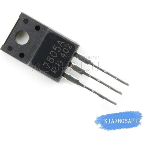 10Pcs KIA7805API-U/P F KIA7805API KIA7805A 7805API 7805A TO220F