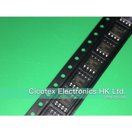 20pcs/lot MAX485CSA SOP-8 IC TXRX RS485 RS422 8-SOIC MAX485CSA+T MAX485 CSA