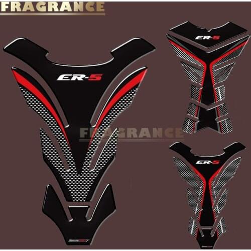 3D Rubber Sticker Motorcycle Emblem Badge Decal Tank for Kawasaki ER5 ER-5 ER 5 Tank
