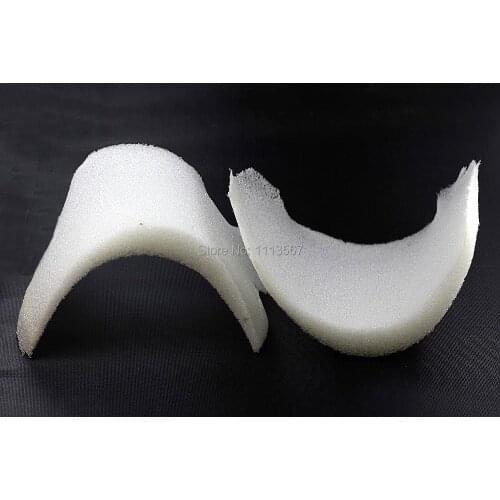 50pairs White Sewing in Shoulder Soft Padding Foam For Blazer/Dress Clothes Sewing Accessories JD14