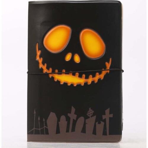 60PCS / LOT Halloween Pumpkin Three-dimensional Passport Cover Cartoon Passport Clip Travel Document Holder