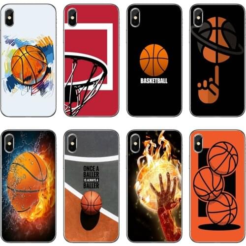 Fire basketball Accessories Phone Case For Xiaomi Mi 11 Note 10 10T 9 9T 8 Pro A2 Lite A3 A1 Poco F1 F2 M3 X3 NFC