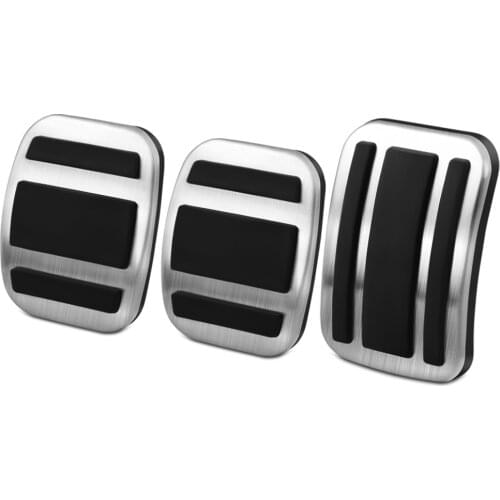 Car Accessories Stainless Steel Non-slip Brake Fuel Accelerator Pedal Fit For Peugeot 308 308S 408 4008 5008 Citroen Aircross