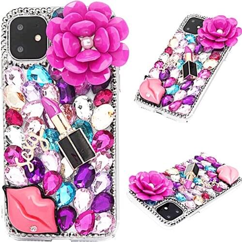 Bling Diamond Case for Huawei Honor 30 3S Pro 20 10 9x Pro Lite 10i Glass Coque Silicone Soft TPU Cover 8 8X 8C Women Rhinestone