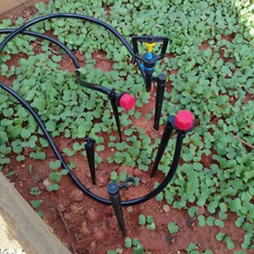 10 Pcs 4/7 Inch Hose Bracket Garden Drip Hose Fixed Stems Holder Garden Irrigation Pipe Inserting Ground