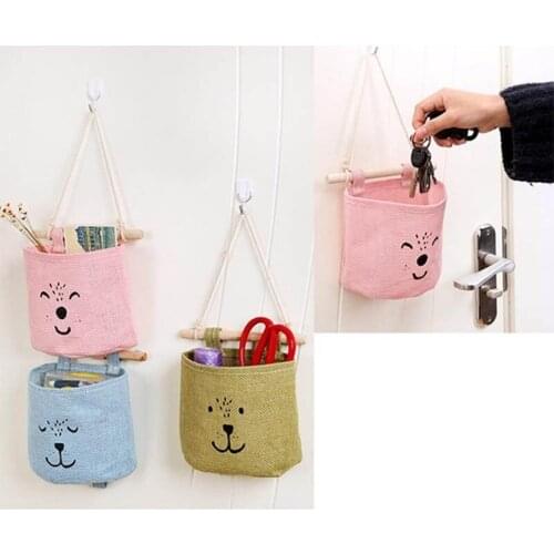 Kitchen Bathroom Storage Bag Sundries Storage Wall Door Toys Pockets Hang Pouch Organizer Hanging Bagsent sent randomly