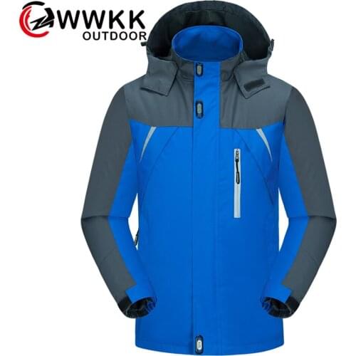 Mens Thin Jacket Single Piece Windproof Elastic Contraction Buckle Outdoor Night Vision Reflective Strip Camping Ski Lovers