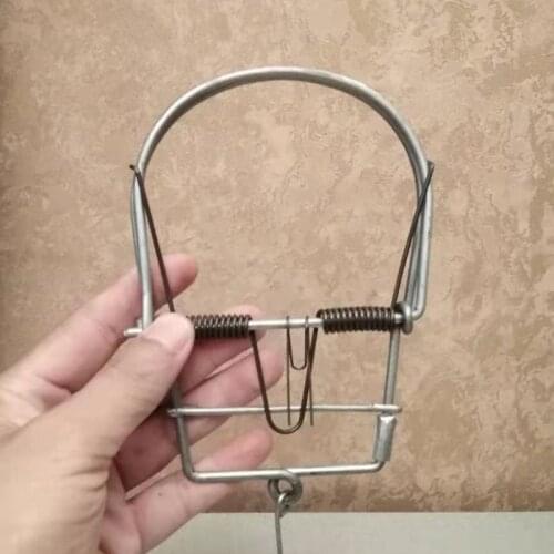 Metal Mouse Trap Big Mouse Trap, Weasel Catch，catch Spring Trapt，mous Trap，Rodent Cage，Mole Repeller，Rat Trap Snap Trap 1 Pc