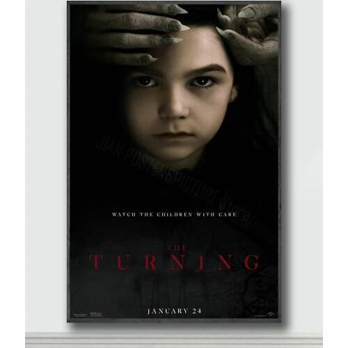 NJ281 The Turning 2020 Movie 1 Silk Posters and Prints wall art Art Poster Home Decor