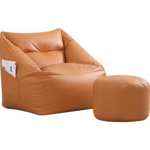 Lazy sofa tatami balcony reclining household single leisure chair bedroom bean bag reclining chair sofa chair