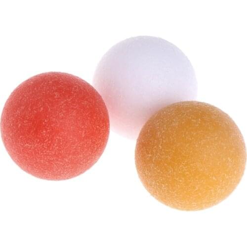 1Pc 36mm Roughened Surface Foosball Table Soccer Ball Baby Foot Fussball Plastic